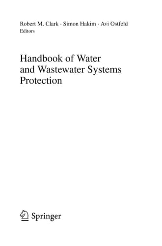 Handbook of Water and Wastewater Systems Protection