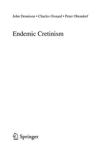Endemic Cretinism
