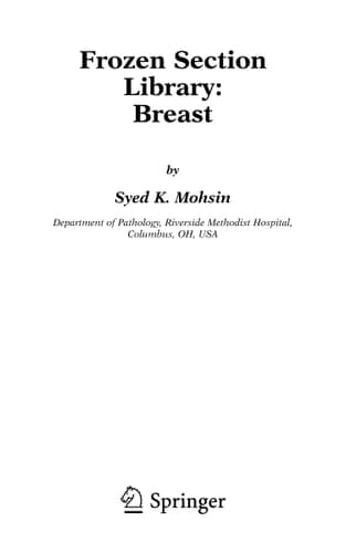 Frozen Section Library: Breast