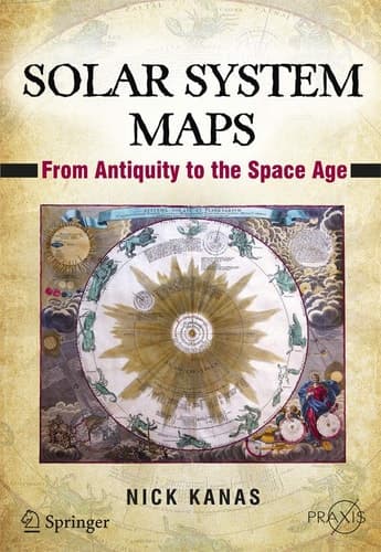 Solar System Maps From Antiquity to the Space Age