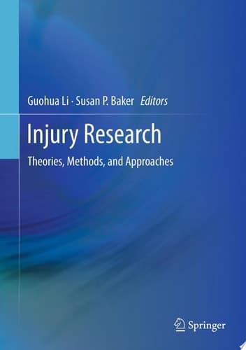 Injury Research Theories, Methods, and Approaches