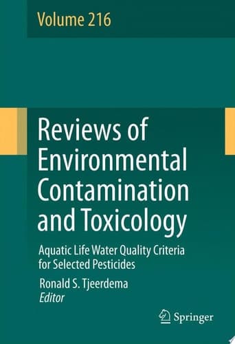 Aquatic Life Water Quality Criteria for Selected Pesticides