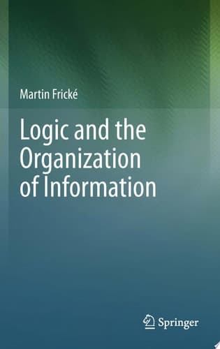 Logic and the Organization of Information