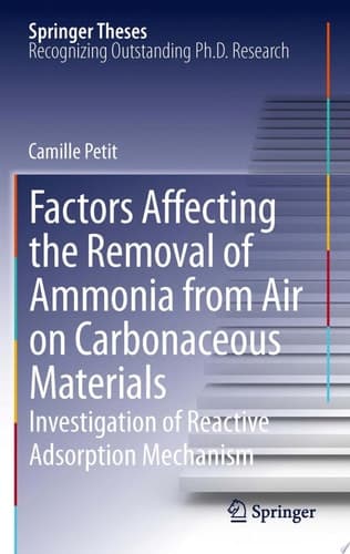 Factors Affecting the Removal of Ammonia from Air on Carbonaceous Materials Investigation of Reactive Adsorption Mechanism
