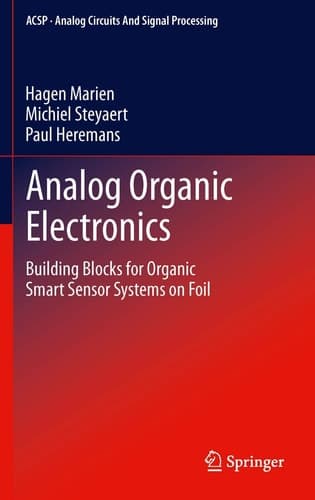 Analog Organic Electronics Building Blocks for Organic Smart Sensor Systems on Foil