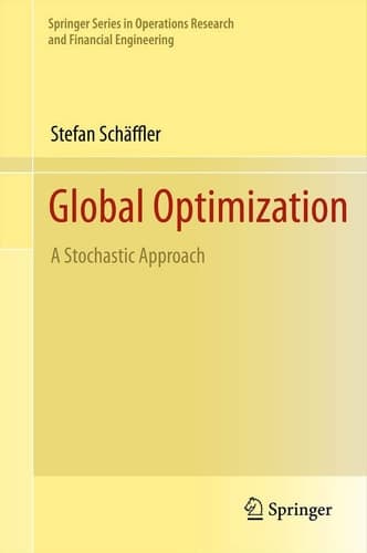 Global Optimization A Stochastic Approach