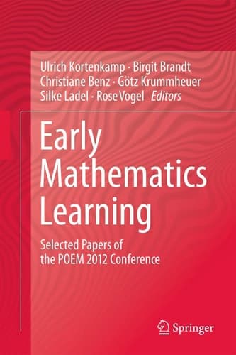 Early Mathematics Learning Selected Papers of the POEM 2012 Conference