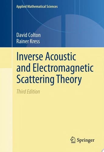 Inverse Acoustic and Electromagnetic Scattering Theory