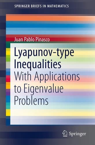 Lyapunov-type Inequalities With Applications to Eigenvalue Problems