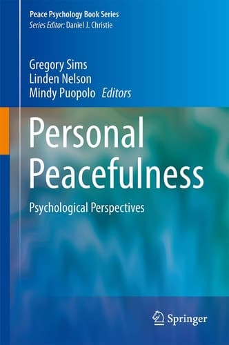 Personal Peacefulness Psychological Perspectives