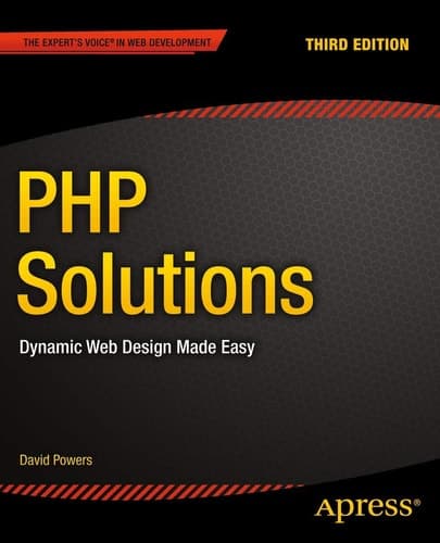 PHP Solutions Dynamic Web Design Made Easy