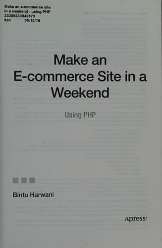 Make an E-commerce Site in a Weekend Using PHP