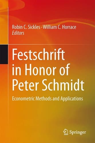 Festschrift in Honor of Peter Schmidt Econometric Methods and Applications