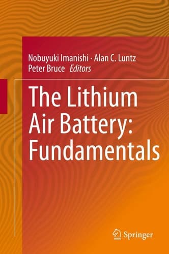 The Lithium Air Battery Fundamentals