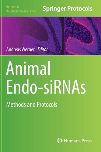 Animal Endo-SiRNAs Methods and Protocols