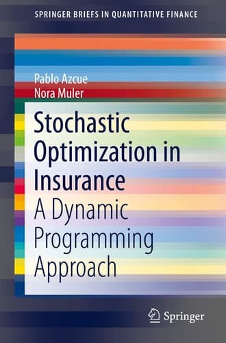 Stochastic Optimization in Insurance A Dynamic Programming Approach