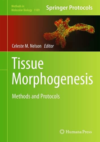 Tissue Morphogenesis Methods and Protocols