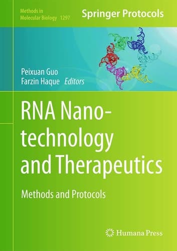 RNA Nanotechnology and Therapeutics Methods and Protocols