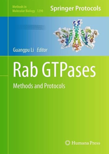Rab GTPases Methods and Protocols