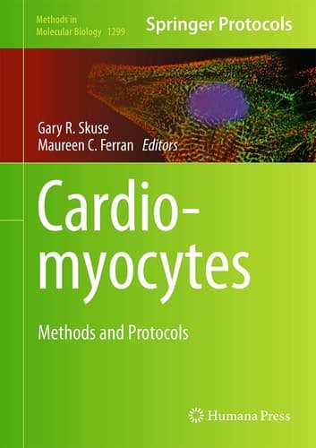 Cardiomyocytes Methods and Protocols
