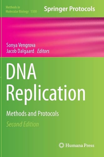 DNA Replication Methods and Protocols