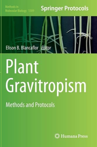 Plant Gravitropism Methods and Protocols