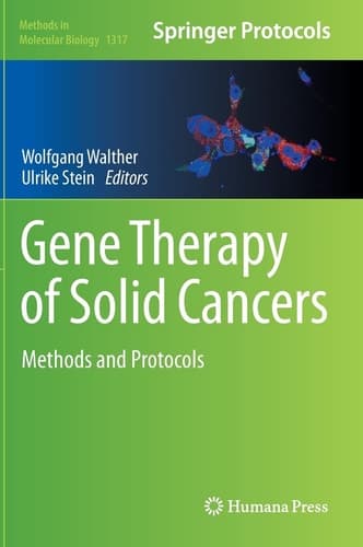 Gene Therapy of Solid Cancers Methods and Protocols