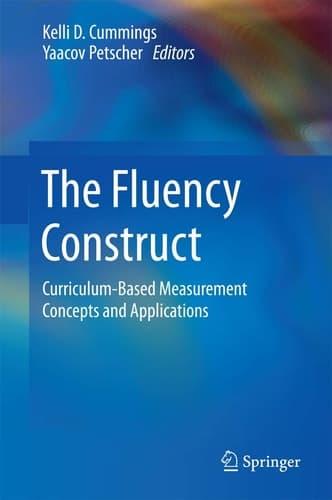 The Fluency Construct Curriculum-Based Measurement Concepts and Applications