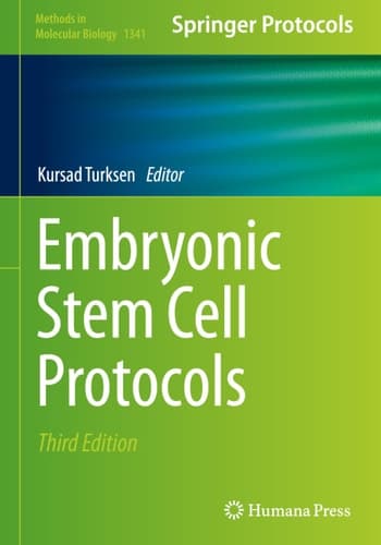 Embryonic Stem Cell Protocols