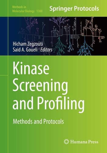 Kinase Screening and Profiling Methods and Protocols