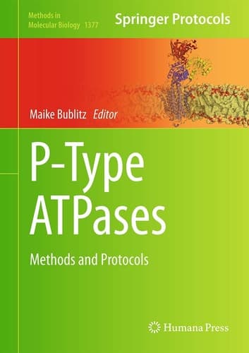 P-Type ATPases Methods and Protocols
