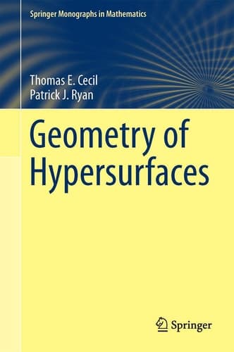 Geometry of Hypersurfaces