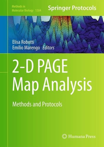 2-D PAGE Map Analysis Methods and Protocols