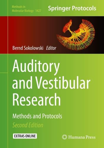 Auditory and Vestibular Research Methods and Protocols