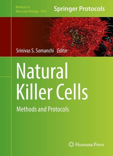 Natural Killer Cells Methods and Protocols