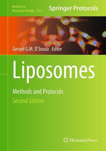 Liposomes Methods and Protocols