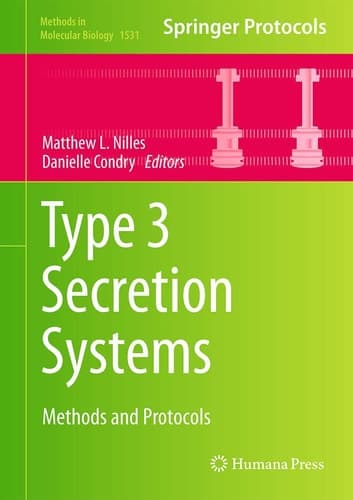 Type 3 Secretion Systems Methods and Protocols