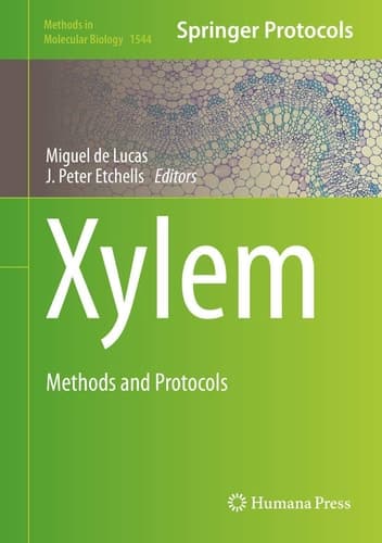 Xylem Methods and Protocols