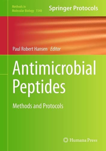 Antimicrobial Peptides Methods and Protocols