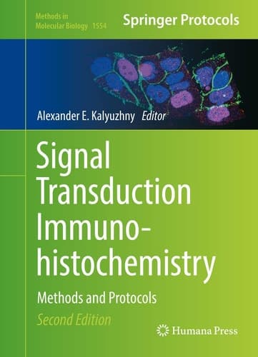Signal Transduction Immunohistochemistry Methods and Protocols