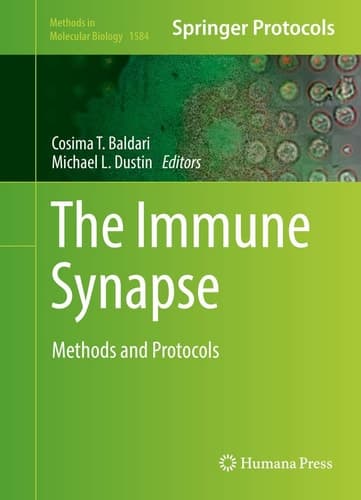 The Immune Synapse Methods and Protocols
