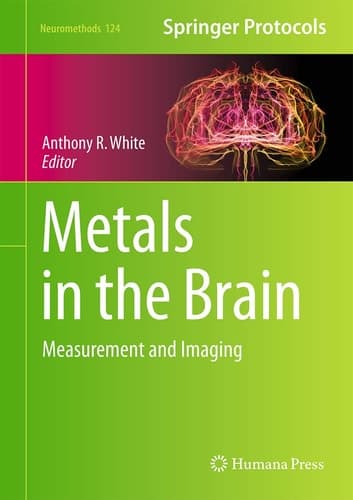 Metals in the Brain Measurement and Imaging