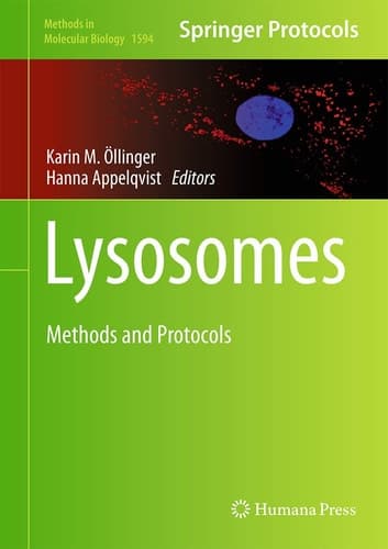 Lysosomes Methods and Protocols