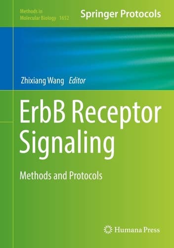 ErbB Receptor Signaling Methods and Protocols