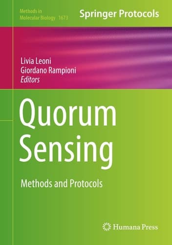 Quorum Sensing Methods and Protocols