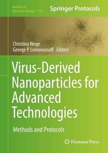 Virus-Derived Nanoparticles for Advanced Technologies Methods and Protocols