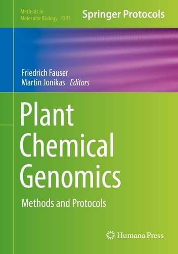 Plant Chemical Genomics Methods and Protocols