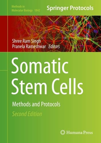 Somatic Stem Cells Methods and Protocols