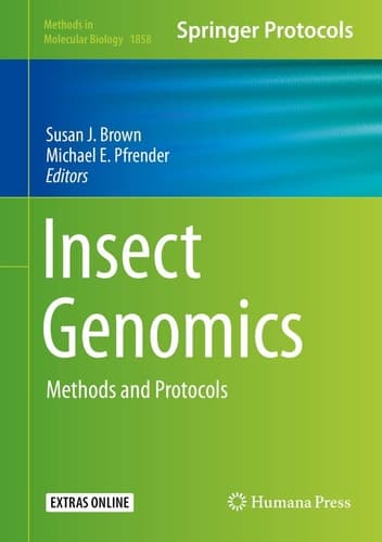 Insect Genomics Methods and Protocols