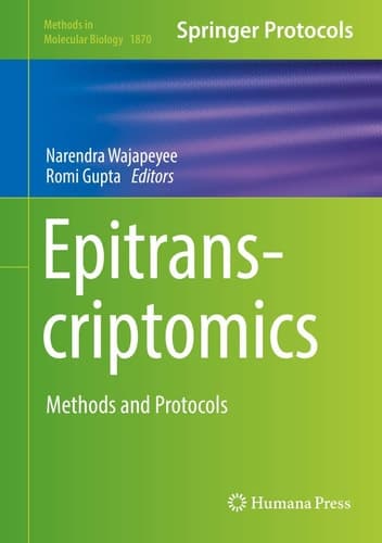 Epitranscriptomics Methods and Protocols